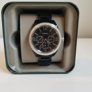 EUC FOSSIL CALEIGH WATCH BQ3342